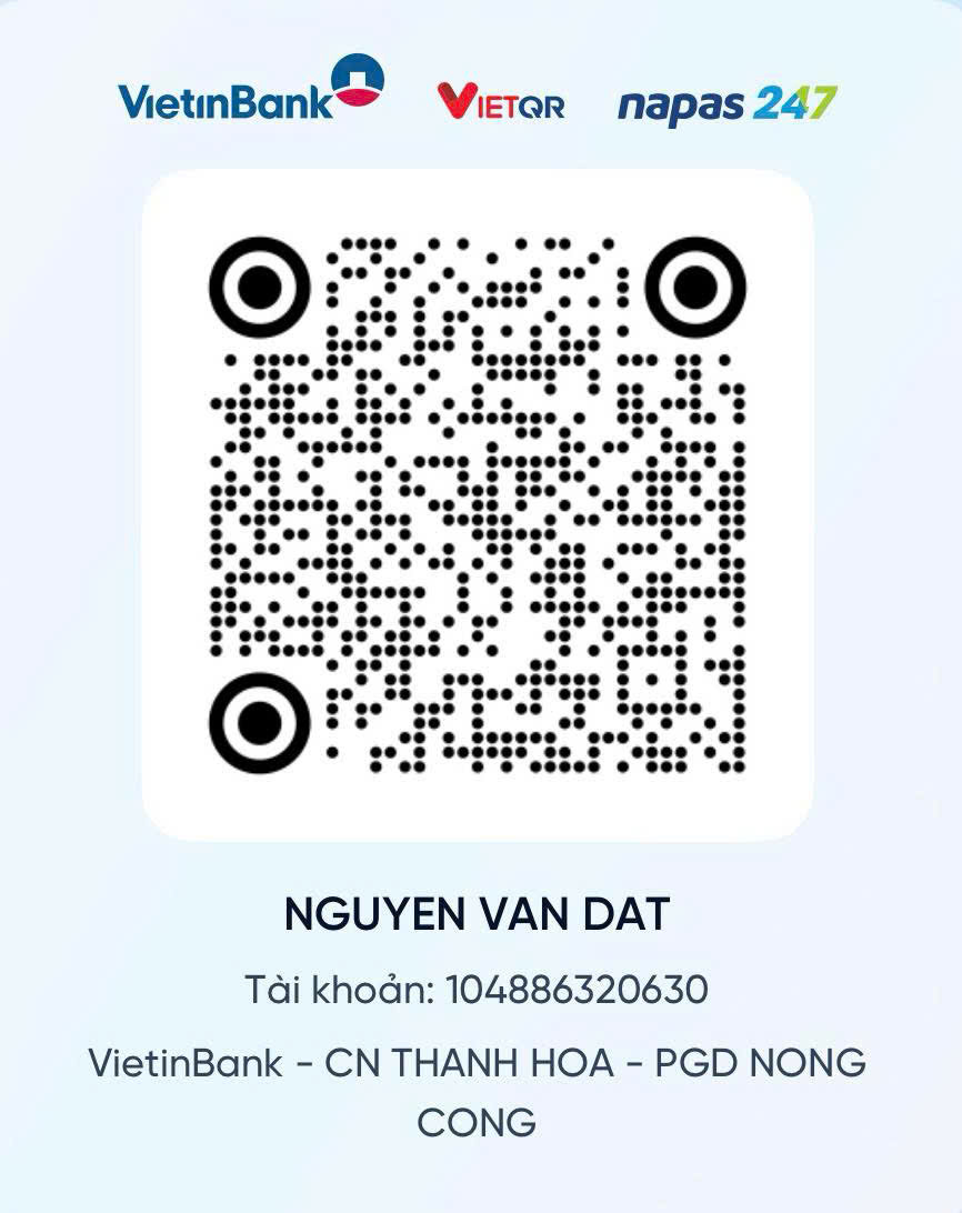 Mã QR VietinBank Nguyễn Văn Đạt